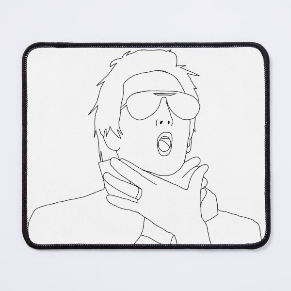 Item preview, Dallon Weekes Choke Line Art designed and sold by andreadkc.