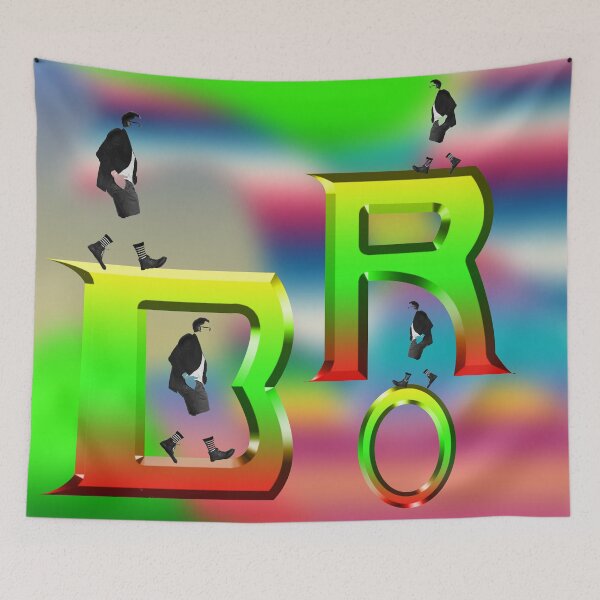 Item preview, BRO The three letters and the people who gather around it designed and sold by Bigrow.