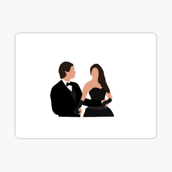 Delena Rain Kiss Sticker for Sale by Sofmacias