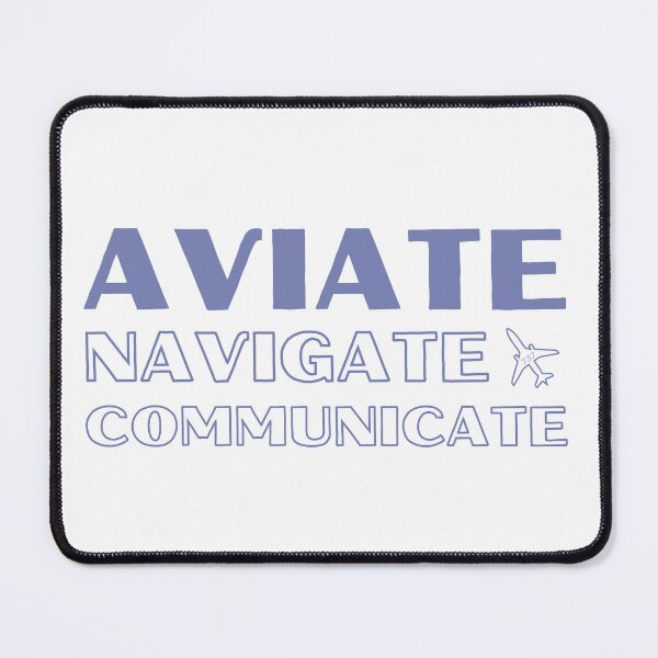 Item preview, Pilot Memory Aid - Aviate Navigate Communicate - Blue designed and sold by babywings737.