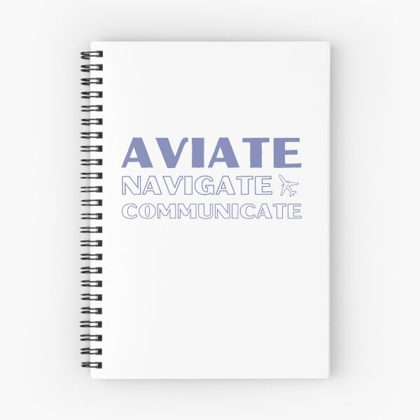 Item preview, Pilot Memory Aid - Aviate Navigate Communicate - Blue designed and sold by babywings737.