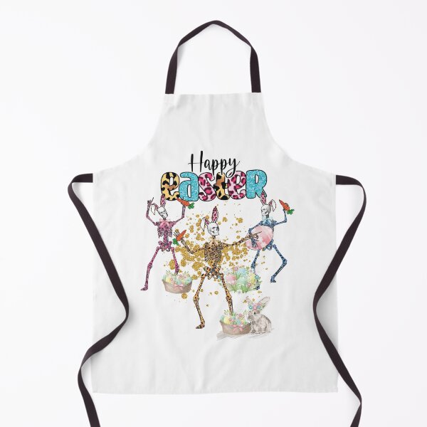 Item preview, Funny Happy Easter Day Dancing Skeleton Bunny easter pjs designed and sold by ecomdesign.