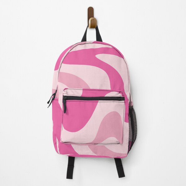 Item preview, Retro Liquid Swirl Abstract Y2K Pattern in Pink designed and sold by kierkegaard.