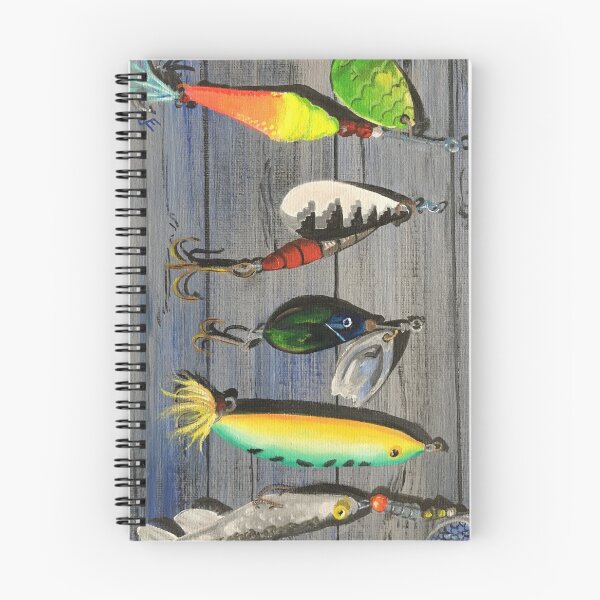 Item preview, Fishing Lures Artwork By Jolene Edwards designed and sold by CurlyClaraBelle.
