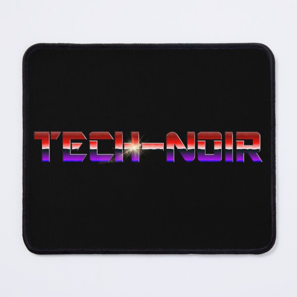 Item preview, Sunset Retro Tech Noir Design 80s style logo designed and sold by 486DesignCo.