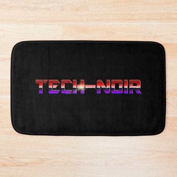 Item preview, Sunset Retro Tech Noir Design 80s style logo designed and sold by 486DesignCo.