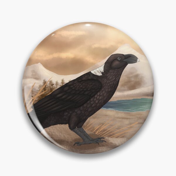 Item preview, White necked raven designed and sold by DragonArtist15.