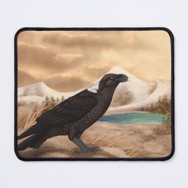 Item preview, White necked raven designed and sold by DragonArtist15.