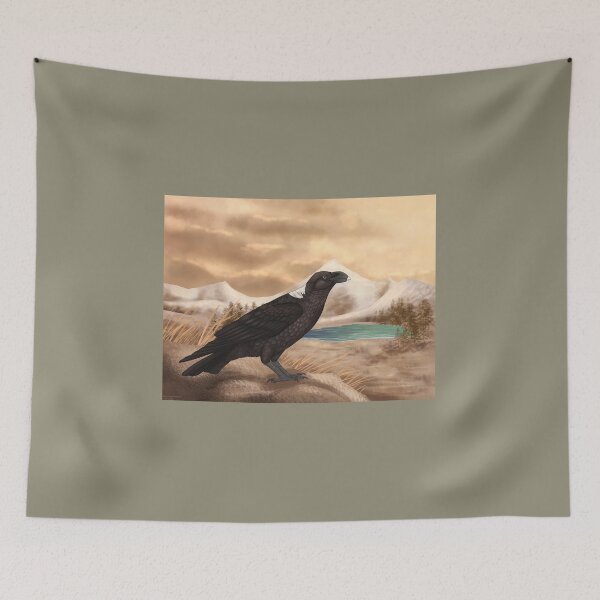 Item preview, White necked raven designed and sold by DragonArtist15.