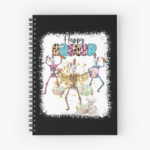 Item preview, Funny Happy Easter Day Dancing Skeleton Bunny easter pjs designed and sold by ecomdesign.