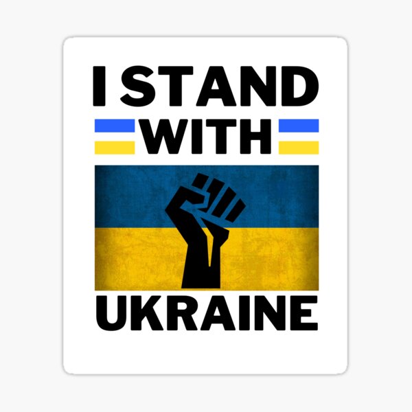 Item preview, I STAND WITH UKRAINE T-SHIRT designed and sold by niceverynice1.