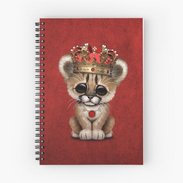 Item preview, Cute Royal Cougar Wearing Crown designed and sold by JeffBartels.
