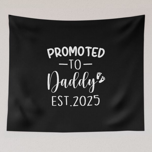 Item preview, gift promoted to daddy est 2025, pregnancy announcement, father's dad, matching Mommy Daddy EST, couples pregnancy announcement  funny sarcastic Rude Offensive saying, designed and sold by joygift369.
