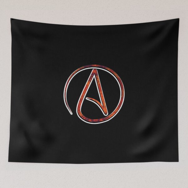 Item preview, Atheist Symbol No Gods designed and sold by JANKETDesign.