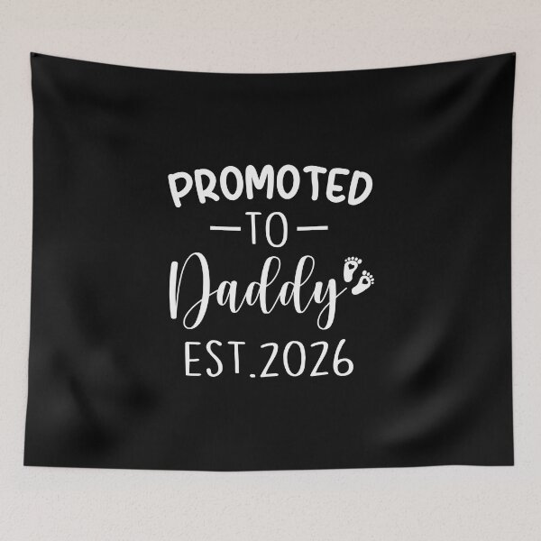 Item preview, gift promoted to daddy est 2026, pregnancy announcement, father's dad, matching Mommy Daddy EST, couples pregnancy announcement  funny sarcastic Rude Offensive saying, designed and sold by joygift369.