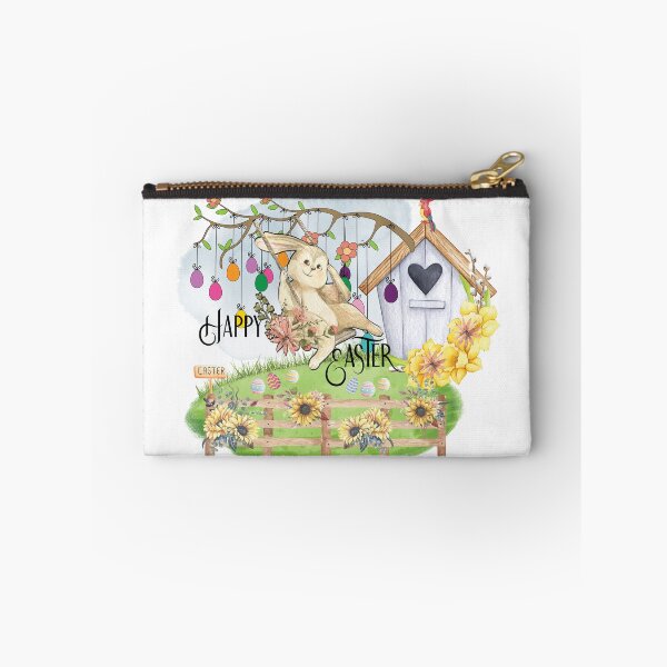 Item preview, Bunny Celebrates Easter Day, Easter Pun designed and sold by amrsam.