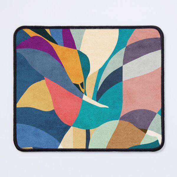 Item preview, Abstract Leaf Composition designed and sold by CatsAndDots.