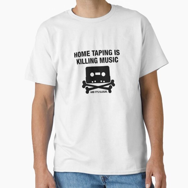 Item preview, Cassette Bones - Home Taping Is Killing Music designed and sold by mushroomblue.