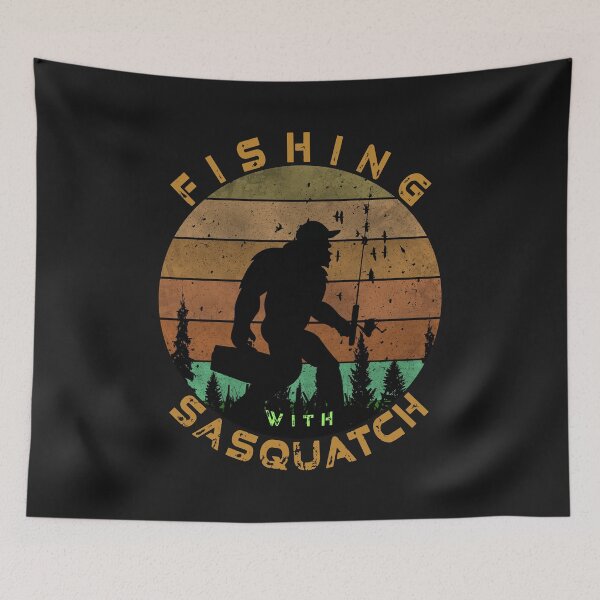 Item preview,  Fishing With Sasquatch  designed and sold by david parry.
