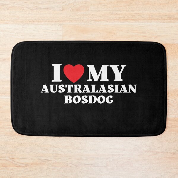 Item preview, I Love My Australasian Bosdog designed and sold by leafsquare.