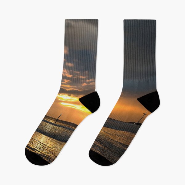 Item preview, January sunrise on the coast of Northumberland designed and sold by Violaman.