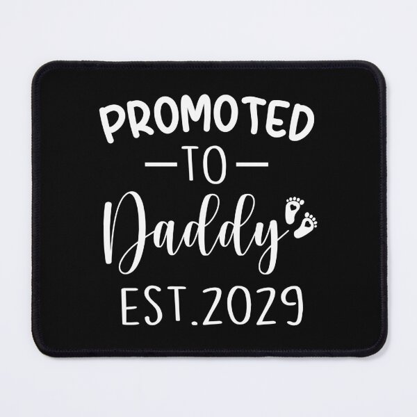 Item preview, gift promoted to daddy est 2029, pregnancy announcement, father's dad, matching Mommy Daddy EST, couples pregnancy announcement  funny sarcastic Rude Offensive saying, designed and sold by joygift369.