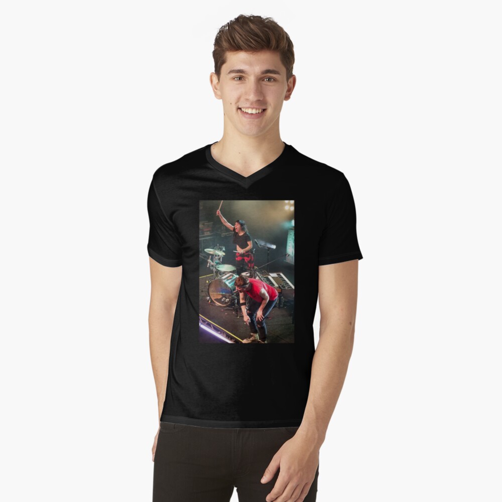 Item preview, V-Neck T-Shirt designed and sold by FastDraw11.