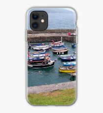 Safe Harbour at Coverack iPhone Case
