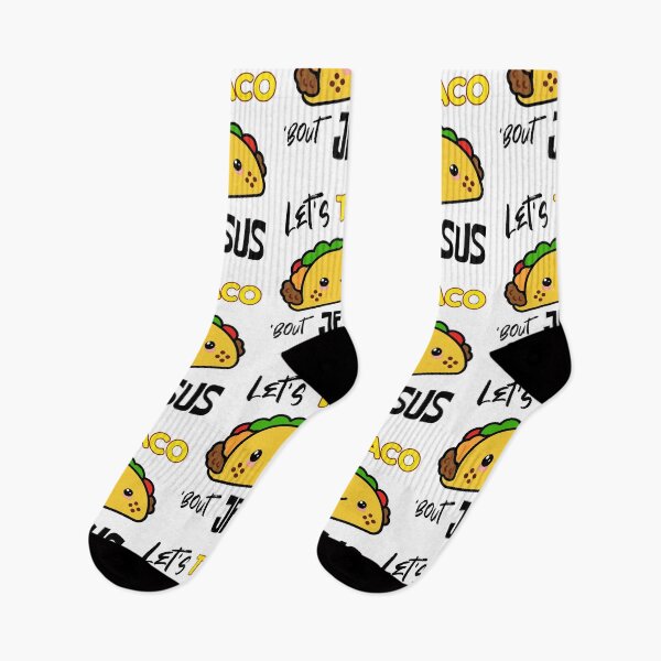 Item preview, Let's Taco 'Bout Jesus -  Let's Talk About Jesus Funny Christian design designed and sold by LordAudes.