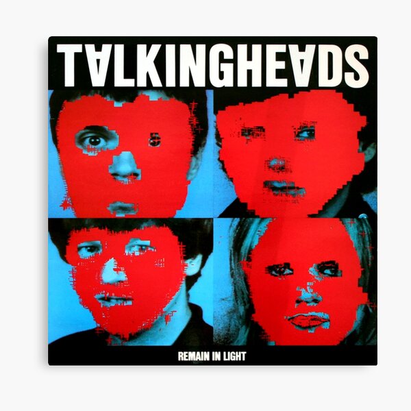 Remain in Talking heads Canvas Print