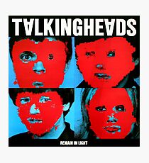 Remain in Talking heads Photographic Print