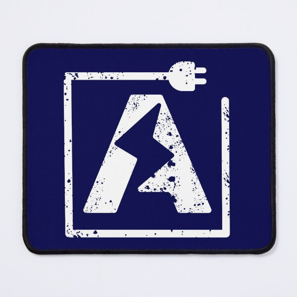 Item preview, Electrical letter A | Electrician or Electrical Engineer name initial A, Electricity art designed and sold by EngineersArt.