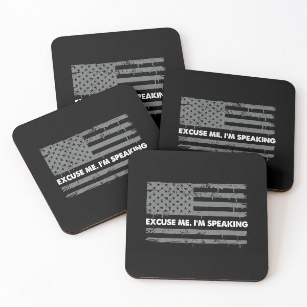 Item preview, Excuse Me I’m Speaking Debate Speaker American Flag designed and sold by StrongShirts.