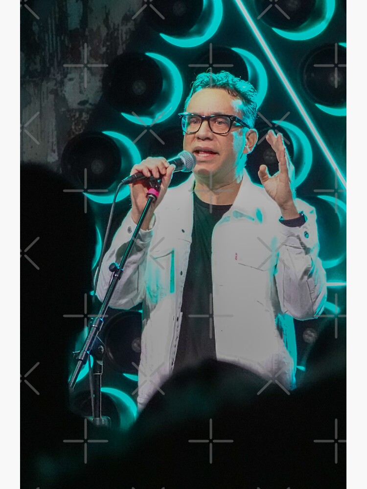 Thumbnail 3 of 3, Sticker, Fred Armisen Concert Photo - 2019 designed and sold by Aperture Science.