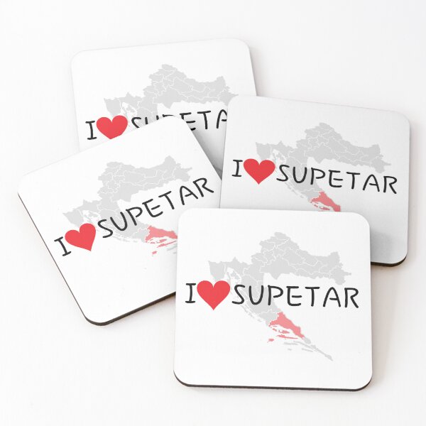 Item preview, "I Love Supetar" designed and sold by MC Art Studio.