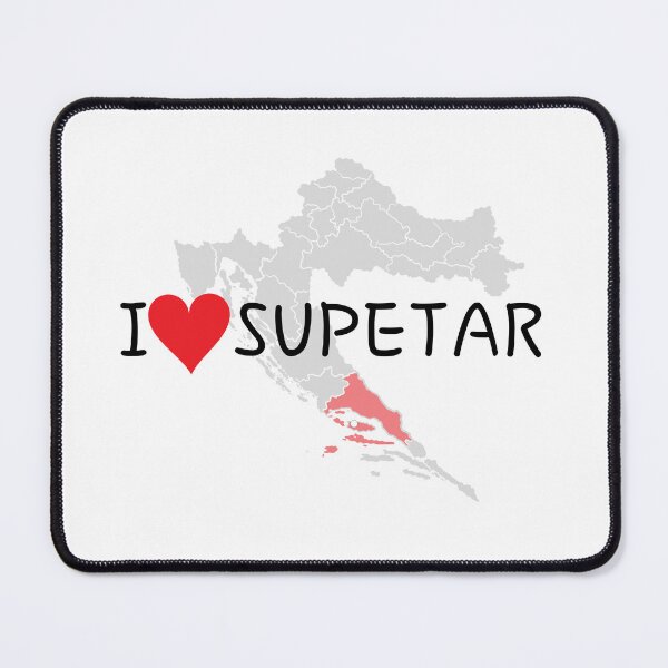 Item preview, "I Love Supetar" designed and sold by MC Art Studio.