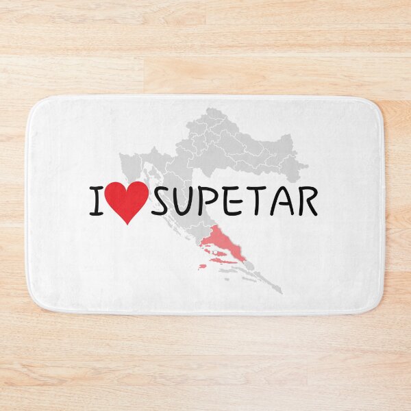 Item preview, "I Love Supetar" designed and sold by MC Art Studio.