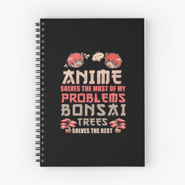 Item preview, Bonsai Tree Anime Solves Problems Yamadori Trees Penjing designed and sold by StrongShirts.