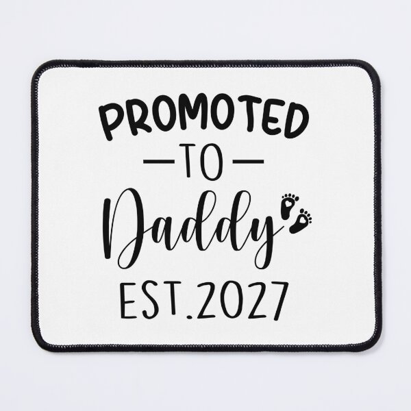 Item preview, gift promoted to daddy est 2027, pregnancy announcement, father's dad, matching Mommy Daddy EST, couples pregnancy announcement funny sarcastic Rude Offensive saying, designed and sold by joygift369.