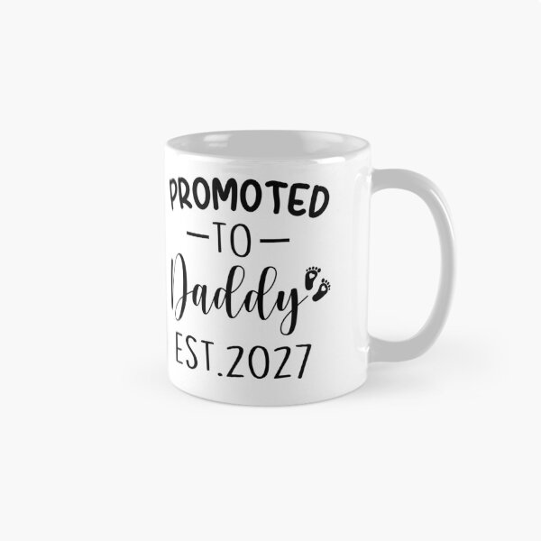 Item preview, gift promoted to daddy est 2027, pregnancy announcement, father's dad, matching Mommy Daddy EST, couples pregnancy announcement  funny sarcastic Rude Offensive saying, designed and sold by joygift369.