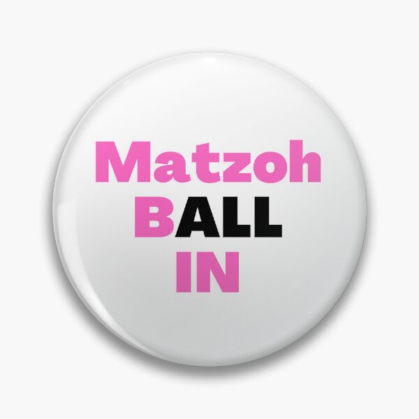 Item preview, Matzoh Ball In pink designed and sold by NJGDesigns.