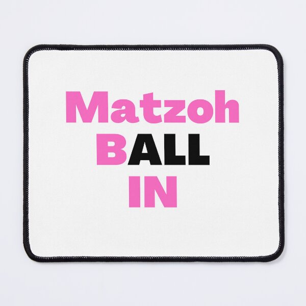 Item preview, Matzoh Ball In pink designed and sold by NJGDesigns.