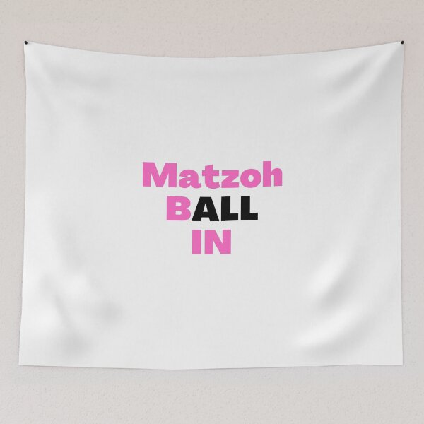 Item preview, Matzoh Ball In pink designed and sold by NJGDesigns.