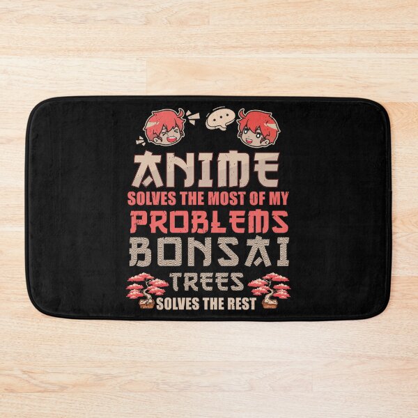 Item preview, Bonsai Tree Anime Solves Problems Yamadori Trees Penjing designed and sold by StrongShirts.