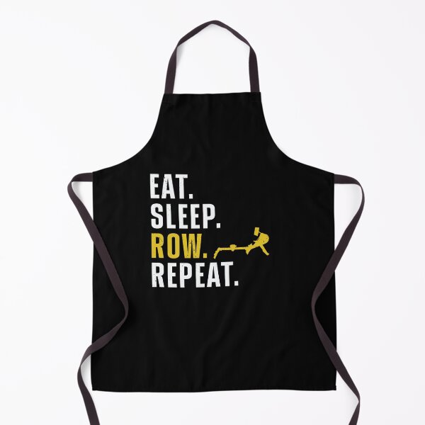 Item preview, Rowing Machine Eat Sleep Row Repeat Ergometer Fitness designed and sold by StrongShirts.