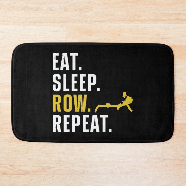 Item preview, Rowing Machine Eat Sleep Row Repeat Ergometer Fitness designed and sold by StrongShirts.