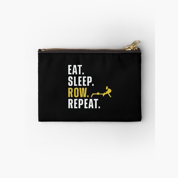 Item preview, Rowing Machine Eat Sleep Row Repeat Ergometer Fitness designed and sold by StrongShirts.