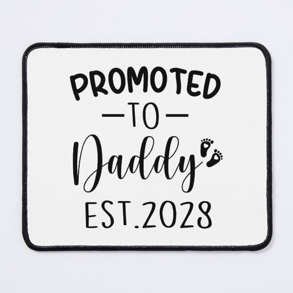 Item preview, gift promoted to daddy est 2028, pregnancy announcement, father's dad, matching Mommy Daddy EST, couples pregnancy announcement funny sarcastic Rude Offensive saying, designed and sold by joygift369.