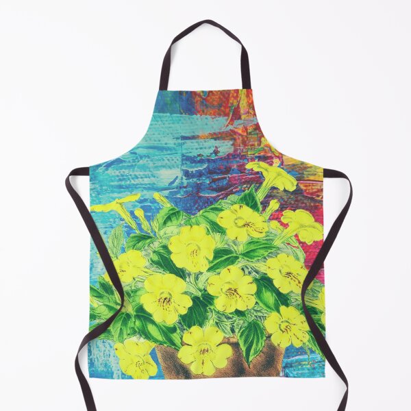 Item preview, Yellow flowers with abstract background. designed and sold by moxdesign.