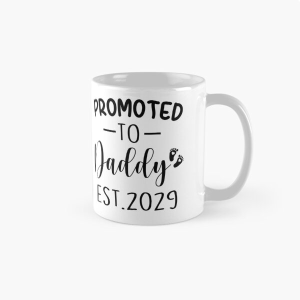 Item preview, gift promoted to daddy est 2029, pregnancy announcement, father's dad, matching Mommy Daddy EST, couples pregnancy announcement  funny sarcastic Rude Offensive saying, designed and sold by joygift369.